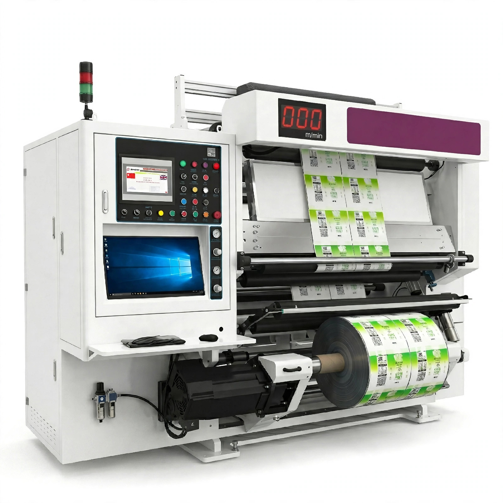 Machine in workshop